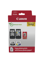 multipack canon pg510 cl511  papel