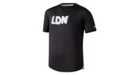 maillot de manga corta new balance athletics london negro hombre