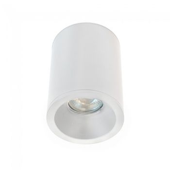 Foco de superficie para baños lutar blanco