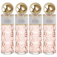 pack de 4 eau de parfum mujer saphir kisses 200 ml