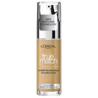 loreal paris true match liquid foundation with spf and hyaluronic acid 30ml various shades - 4w golden natural