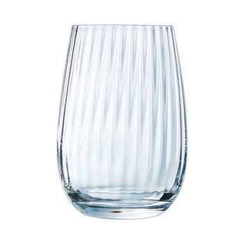 Juego de 6 vasos altos vidrio 37 cl