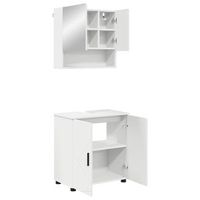 juego de muebles de bano 2 uds 61 x 35 x 64 cm vidaxl