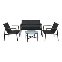 conjunto de jardin  4 plazas