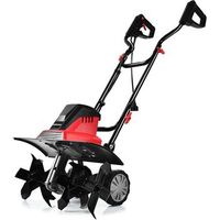 motoazada electrica ancho de trabajo de 43cm 6 cuchillas 1500w costway 1045 x 100 x 455 cm