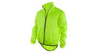 chaqueta cortaviento o neal breeze rain amarillo fluo
