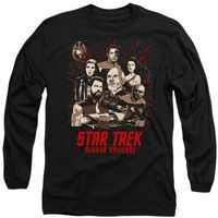 star trek camiseta manga larga tv10151 para mujer