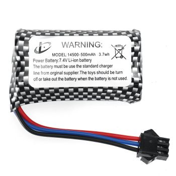 JJRC C8812 Drift RC Tanque Piezas 7.4V 500mAh 3.7Wh Batería Li-ion SM Conector Camión Todo Terreno Modelos de Vehículos