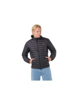 Chaqueta Rip Curl Anti Series Search Puffer Hood Hombre Black