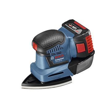 Lijadora Orb S/bat 115x107mm+m 18 V - Bosch - Gss 18v-10..