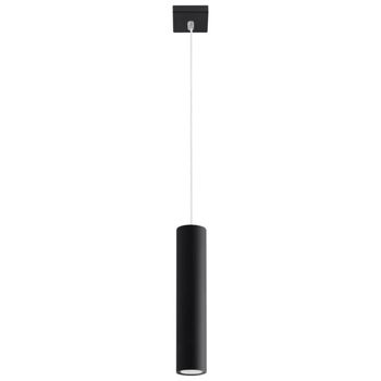 Lámpara colgante vaza negro, 1 luz