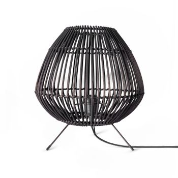Lámpara de mesa Riha negro