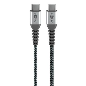 Cable Goobay 79559 SuperSoft Textile USB-C 2.0 M/M 0,15 m