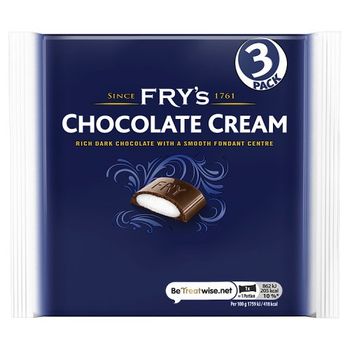 Frys Chocolate Cream 3 Pack