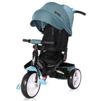 triciclo evolutivo jaguar con capota  asiento giratorio 360 y ruedas eva de lorelli - green luxe