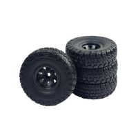 4pcs ldrc 18499 118 rock crawler coche rc piezas originales neumaticos ruedas modelos vehiculos accesorios de repuesto