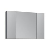 mueble de bano con espejo  - 97 x 16 x 66 cm - antracita