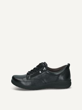 CAPRICE Sneaker, black, made of Leather, Size 42