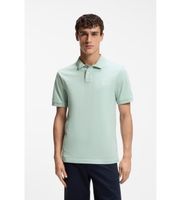boss para hombre 50507803 polo slim fit turquesa xxl casual algodon manga corta
