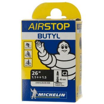 Cámara Michelin Butyl C2 26'' 1.1 - 1.5 Presta 40mm