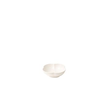 Bol de porcelana blanca floral 11.5cm - lote de 6