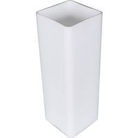 tulipa opalino cuadrada cristal blanco l105xanc105xalt30cm