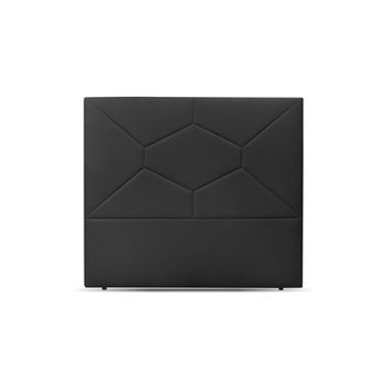 Timbu. Cabecero De Cama. Polipiel. Alto: 117 Cm (para 135 O 150) Negro 150x117 Cm