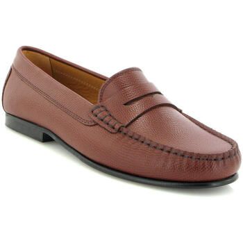 Atlanta Mocassin Mocasines Mocasines Yoki en piel cuoio granulada para mujer