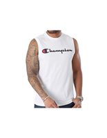 camiseta champion sleeveless crewneck hombre blanco