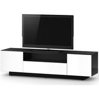sonorous lba1830-gwht 1800 mm tv stand - white white