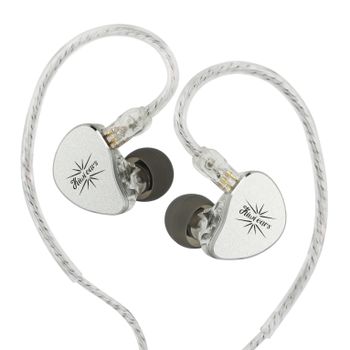 Linsoul Kiwi Ears Belle 10mm DLC controlador dinámico IEM auriculares de alta fidelidad con precisión cumple con firma de sonido emocionante