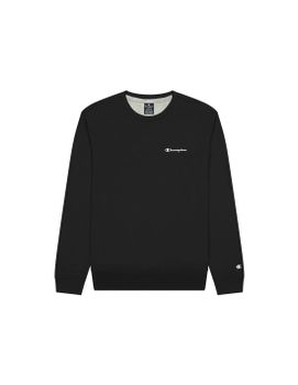 Sudadera Champion Spliced Script Logo Print Black