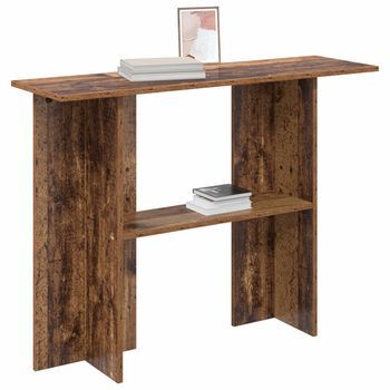 Mesa Consola | Mesa De Entrada Madera Envejecida 100 X 30 X 75 Cm