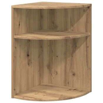Mesa Auxiliar | Mesa De Apoyo Roble Artesanal 39,7 X 39,7 X 60 Cm