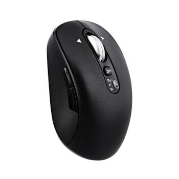 Ratón TnB MWINFINITEMN inalámbrico Bluetooth/USB-A negro recargable