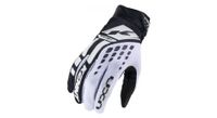 guantes kenny track blanco y negro