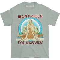 iron maiden camiseta manga larga powerslave egypt para mujer