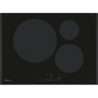 placa de induccion balay 3eb977lh 7400w 3 zonas antracita vidrio ceramica 70cm