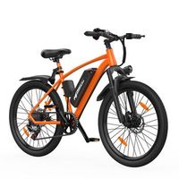 bicicleta electrica mairide q7 de 26 36 v 10 ah shimano de 7 velocidades naranja