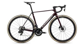 Orbea orca m21eltd pwr bicicleta de carretera sram force etap axs 12s 700 mm rojo vino 2025