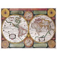 cuadro lienzo - mapa antiguo no 56 - 80x100cm