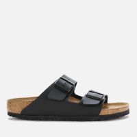 birkenstock womens arizona slim fit double strap sandals - black - eu 42uk 8