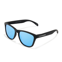 gafas de sol hawkers regular matte black iceblue polarized