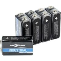 Ansmann Ansmann 1505-0002 Litio 9V batería no-recargable