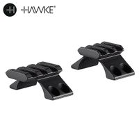 hawke pieza superior p monturas 2pcs picatinnyweaver 30mm