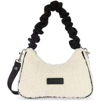 lancaster bandolera trotteur con cremallera polaire chouchou negro para mujer