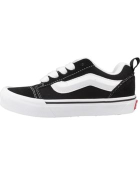de VANS OFF THE WALL VANS KNU SKOOL BLACK-TRUE WHITE BLKTRUEWHT