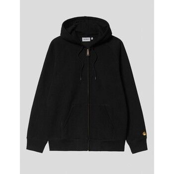 Carhartt Jersey SUDADERA HOODED CHASE JACKET NEGRO/ORO para hombre