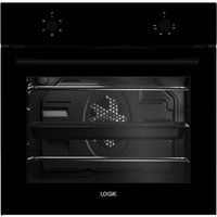 logik lbfanb16 electric oven - black black