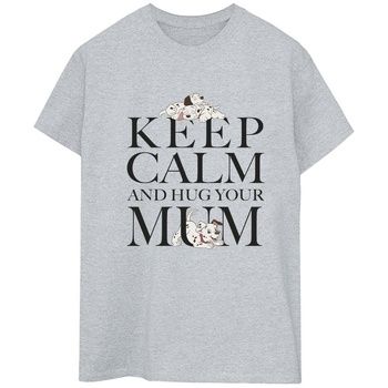 Dessins Animés Camiseta Keep Calm para mujer